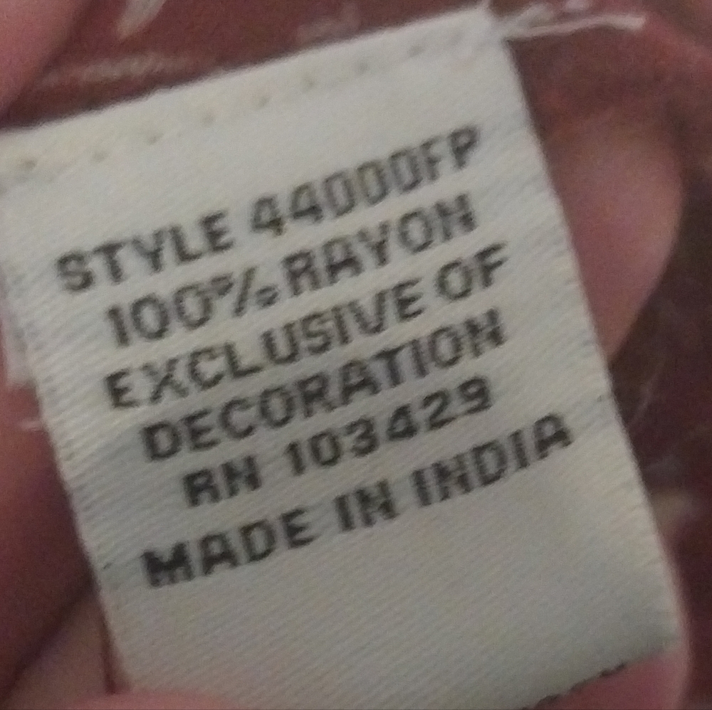 Cafe Marrakesh Red Patchwork Floral Button Down B… - image 8